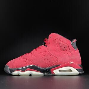 Size 6Y Women’s 8.5 Nike Air Jordan 6 Retro Toro Bravo Red Basketball Sneakers